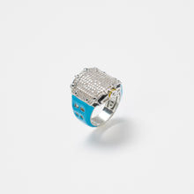 Load image into Gallery viewer, ICE HUE Hip-Hop  Watch Design Brass &amp; Zirconia Ring - Luxury Edgy Jewelry for Men/Women, Unique Streetwear Accessory,Gift for Your Love(With Gift Box)