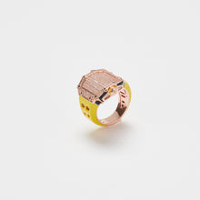 Load image into Gallery viewer, ICE HUE Hip-Hop  Watch Design Brass &amp; Zirconia Ring - Luxury Edgy Jewelry for Men/Women, Unique Streetwear Accessory,Gift for Your Love(With Gift Box)